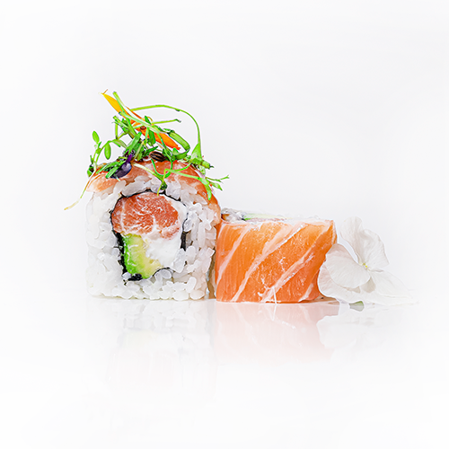 DOUBLE SALMON ROLL