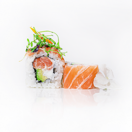 DOUBLE SALMON ROLL