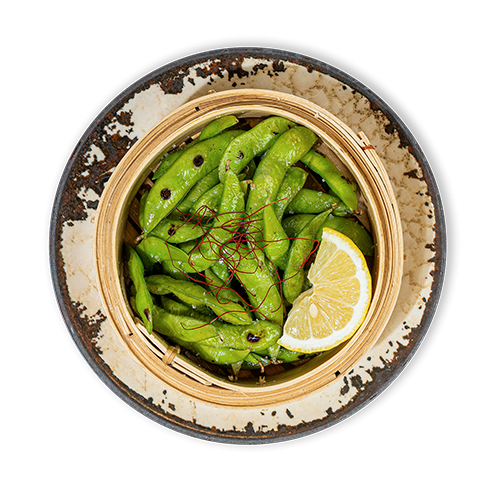 EDAMAME A LA BRASA